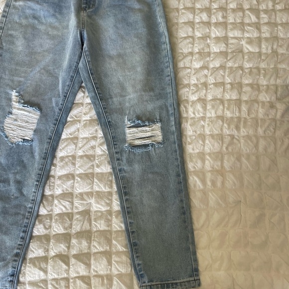 Missguided RIOT MOM distressed denim - Picture 2 of 10